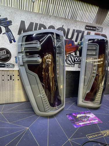 2019–2026 GMC Sierra LED Tail Lights – Colormatched 2024+ Style