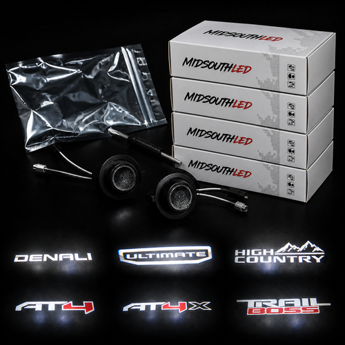 2020–2027 GM LED Puddle Lights | Chevy & GMC Upgrade