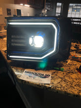 2007-2013 GMC Sierra LED Headlights Colormatched