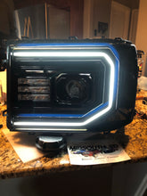 2007-2013 GMC Sierra LED Headlights Colormatched