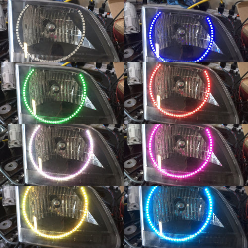 1996-02 f150 Prebuilt rgb headlights