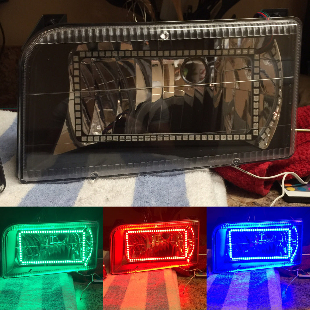 Prebuilt 1992-1996 ford f150 f250 headlights