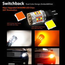 Switchback LED DRL/BLINKER Bulbs (No resistors needed)