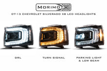 2007-2013 Chevrolet Silverado XB LED Headlights Colormatched