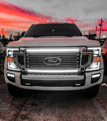 2020-2022 Super Duty F350 F450 High Flow Grille Lights