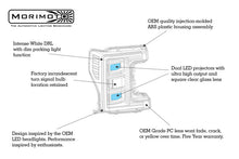 2017-2019 Ford Super Duty XB HYBRID LED Headlights