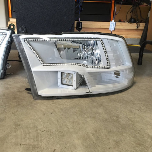 2009-2018 Ram Quads Pre-Built Headlights